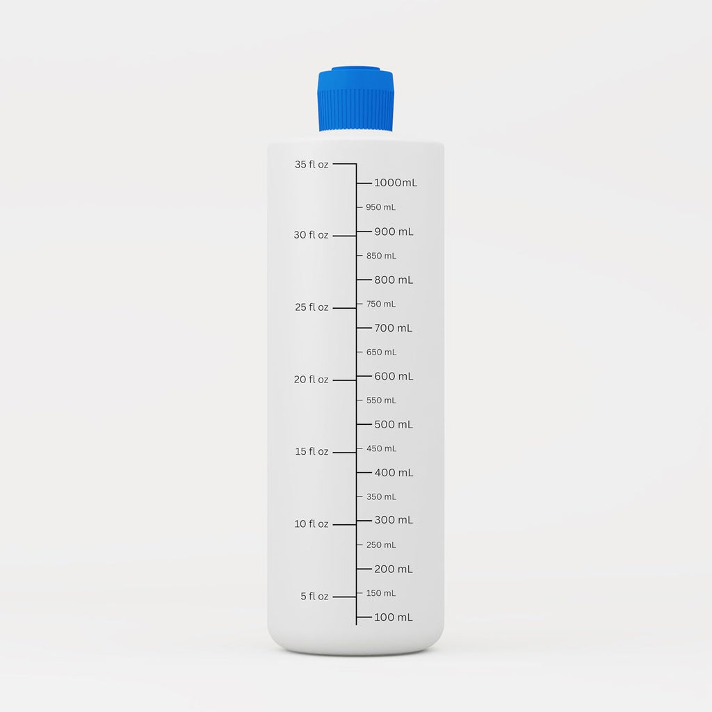 Dilution Bottle for Dog Shampoo, Conditioner & Solutions, 35 oz, 2 Pack