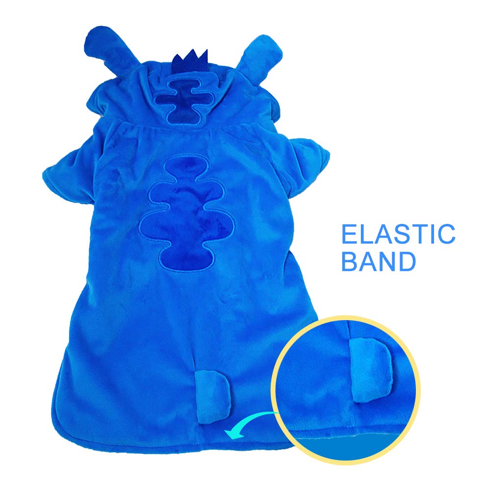 Dog Costumes for Halloween, Funny Cartoon Pet Outfit for Christmas - L