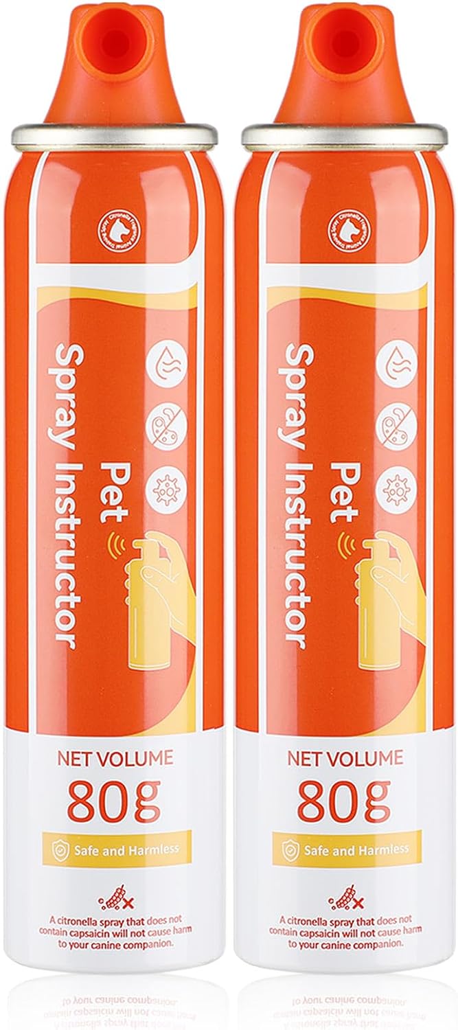Dog Corrector Spray 80ml 2 Pack for Stops Unwanted Dog Behaviour