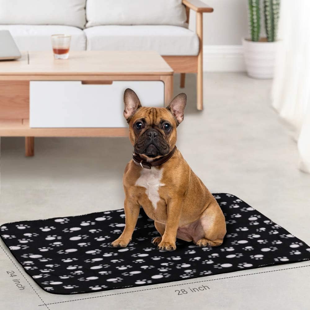 Dog Blankets, 6 Pack Fleece Pet Blankets, 24x28 Inches