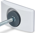 Wall Nanny - Baby Gate Wall Protector (Made in USA) Protects Walls and Doorways from Pet Gates - for Pressure Mounted In