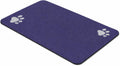 Absorbent Dog Water Bowl Mat, Quick Dry, Non-Slip, for Messy Drinkers