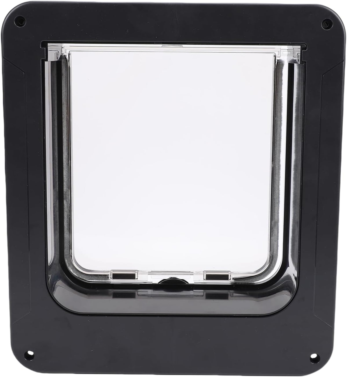Automatic Pet Door with Collar Activated Sensing for Cats and Dogs, 2 Way Entry Direction Control, Safety Guard Mechanis