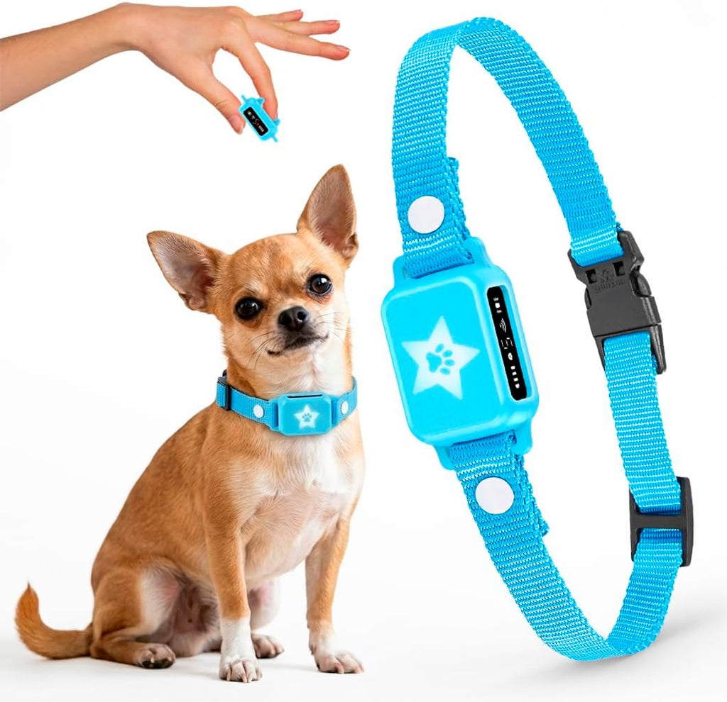 Bark Collar for Small Dogs 5-15 lbs with Magnetic Charging – No Shock, 3 Beep & Vibration Modes, 5 Sensitivity Levels – 