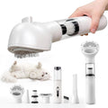 Cat Grooming Vacuum Kit, 5-in-1 Cordless Pet Grooming Vacuum for Cats & Dogs, 6000PA Pet Hair Vacuum, Low-Noise Desheddi