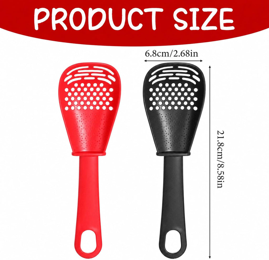 2 PCS Small Litter Scoop, Mesh Cat Litter Scooper Plastic for Hamster