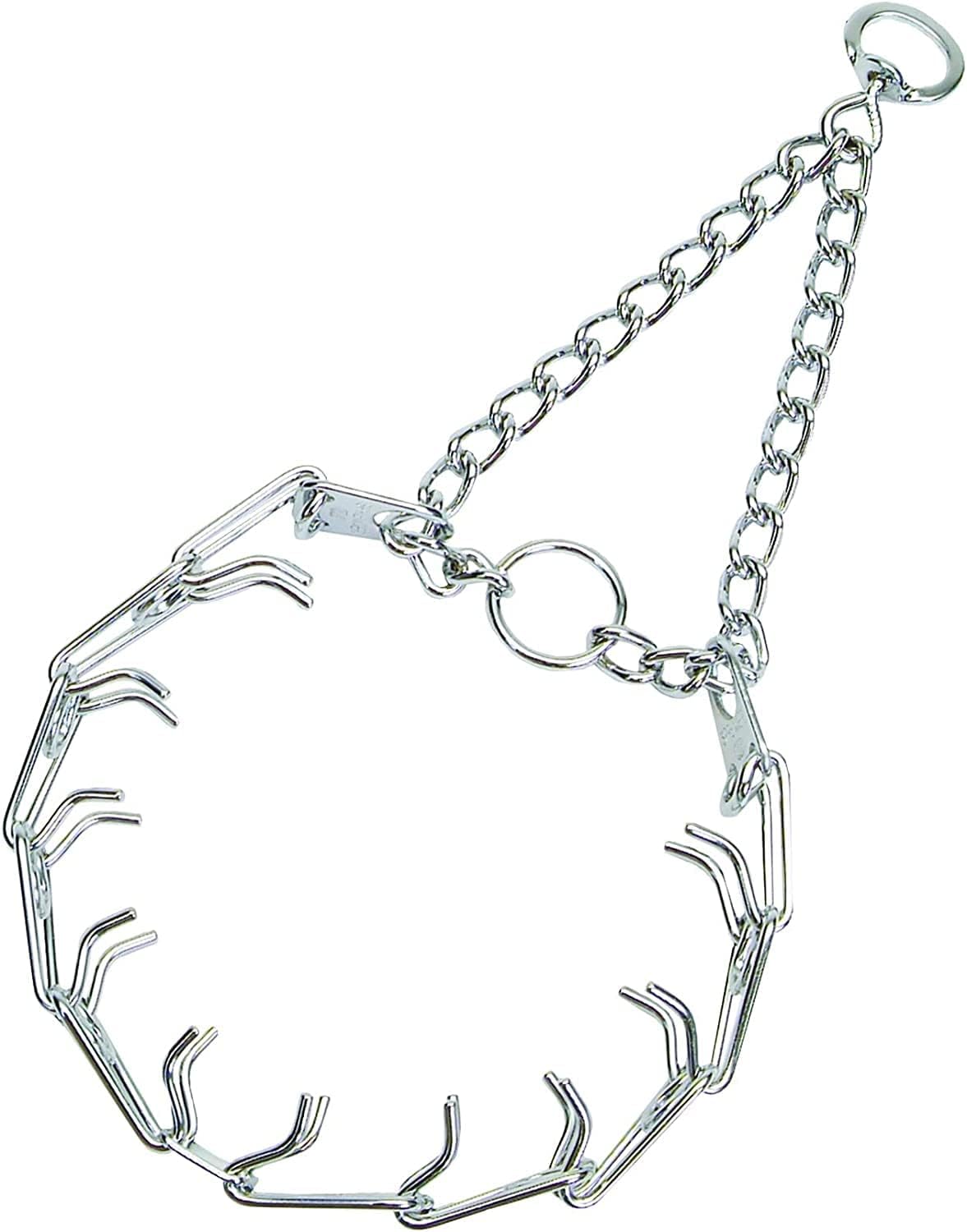 Herm Sprenger Prong Dog Training Collar - 16" Long with 2.25mm Gauge (for Dogs up to 40lbs) - Fits 13" Neck, Extendable 