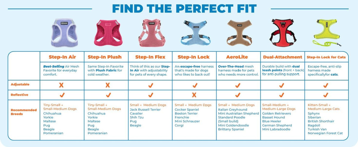 Voyager Step-in Lock Dog Harness - Pink, Medium