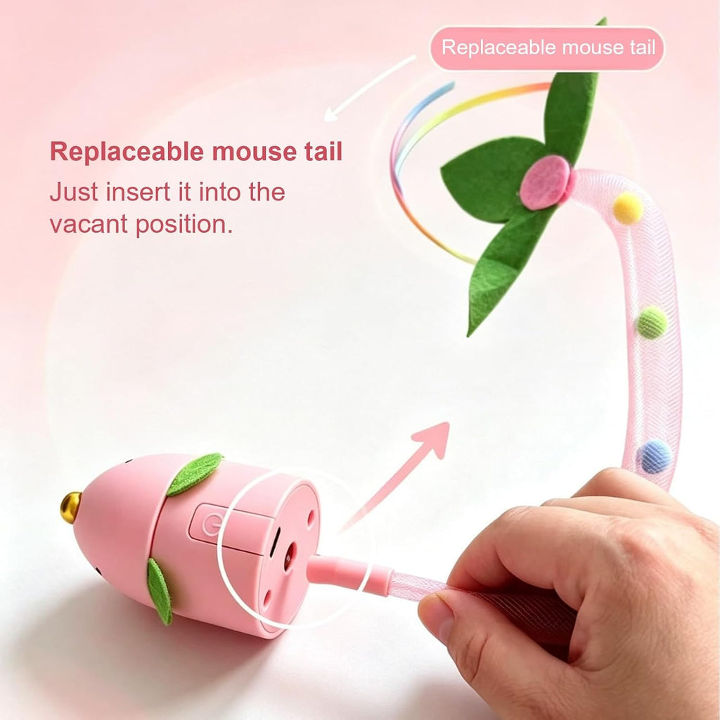 Interactive Cat Toy Rechargeable Motion Activated Rolling Mouse