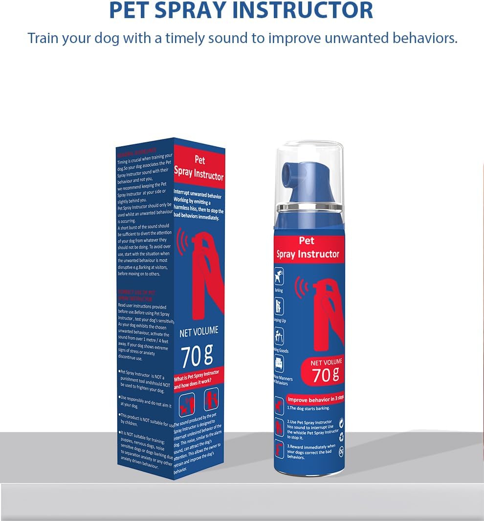 Corrector Spray Dog Trainer (75ml/Can) for Stops Unwanted Dog Behaviours