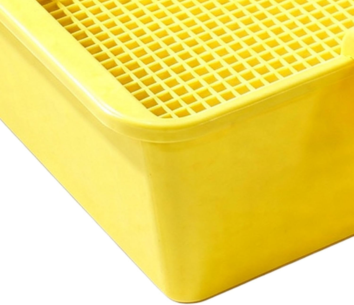 Litter Sifter, Fine Mesh Washable Portable Cat Waste Cleaning Container