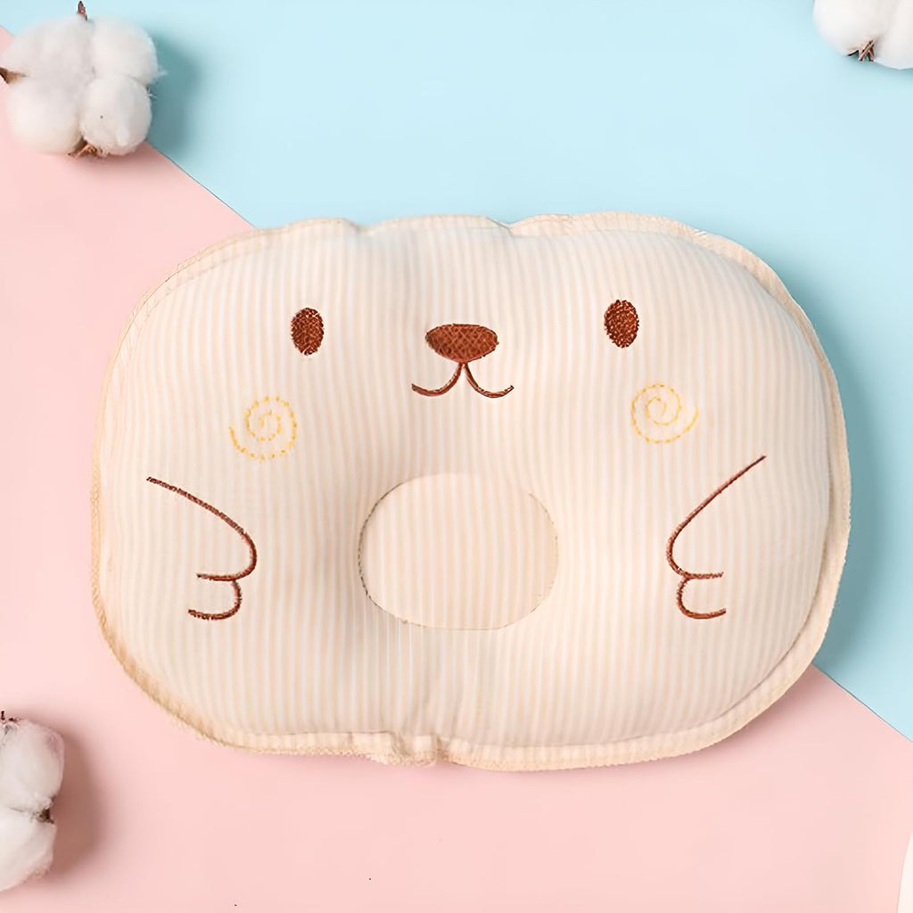 Polyester Fiber Pet Sleeping Pillow for Small Dogs Cats Beige