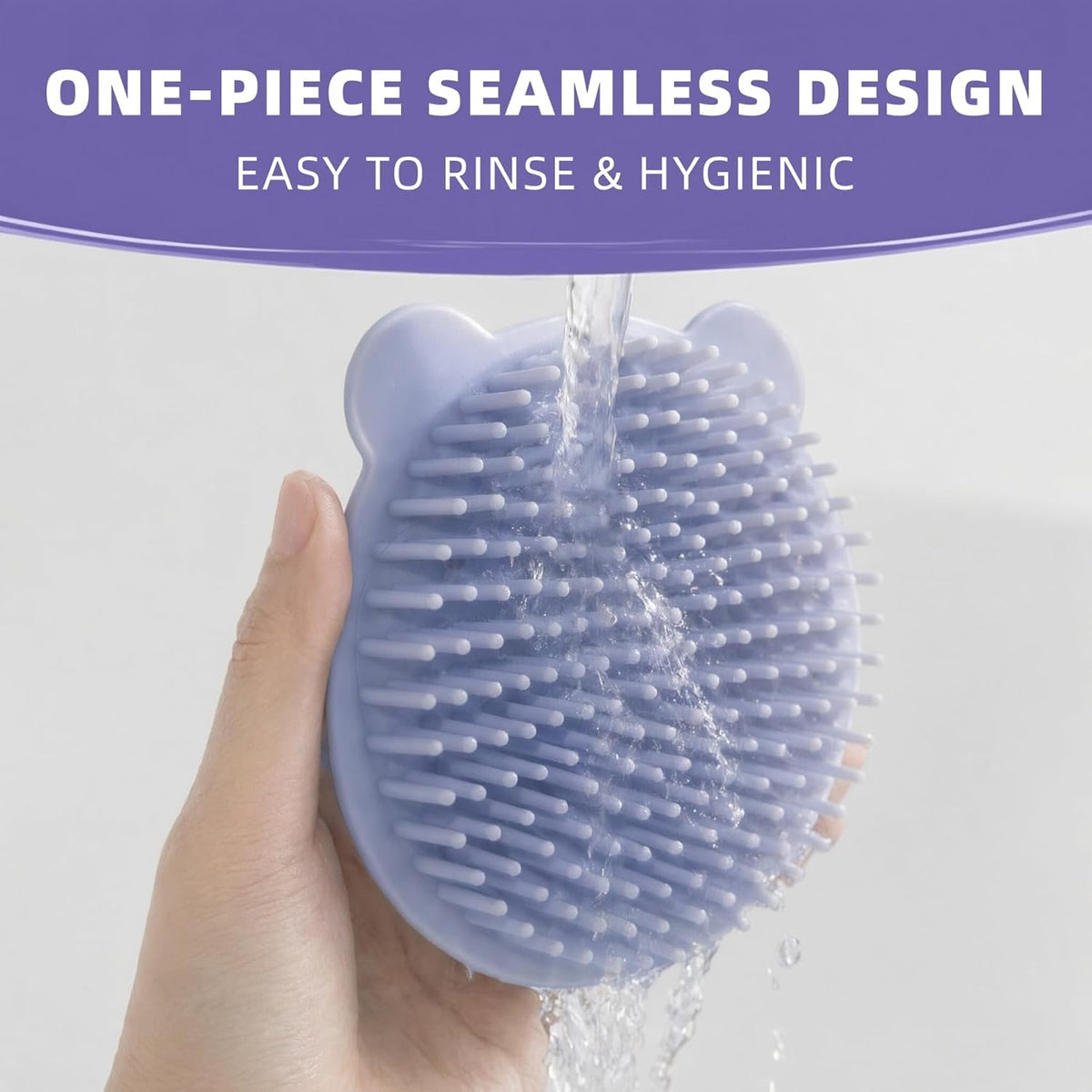 Ultra Soft Silicone Pet Bathing Brush
