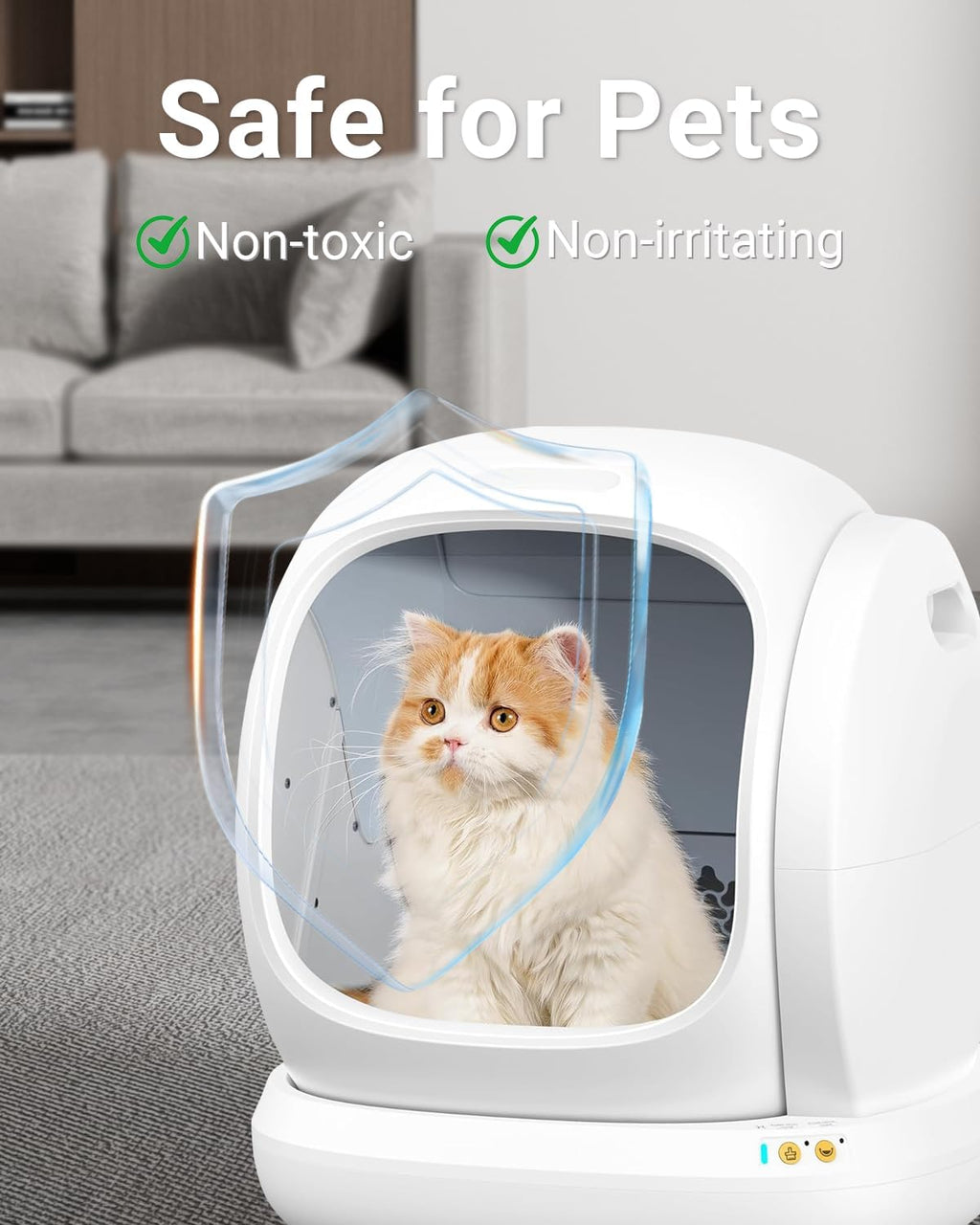 12 Packs Cat Litter Deodorizer Compatible with Meowant/Thereye/CATLINK