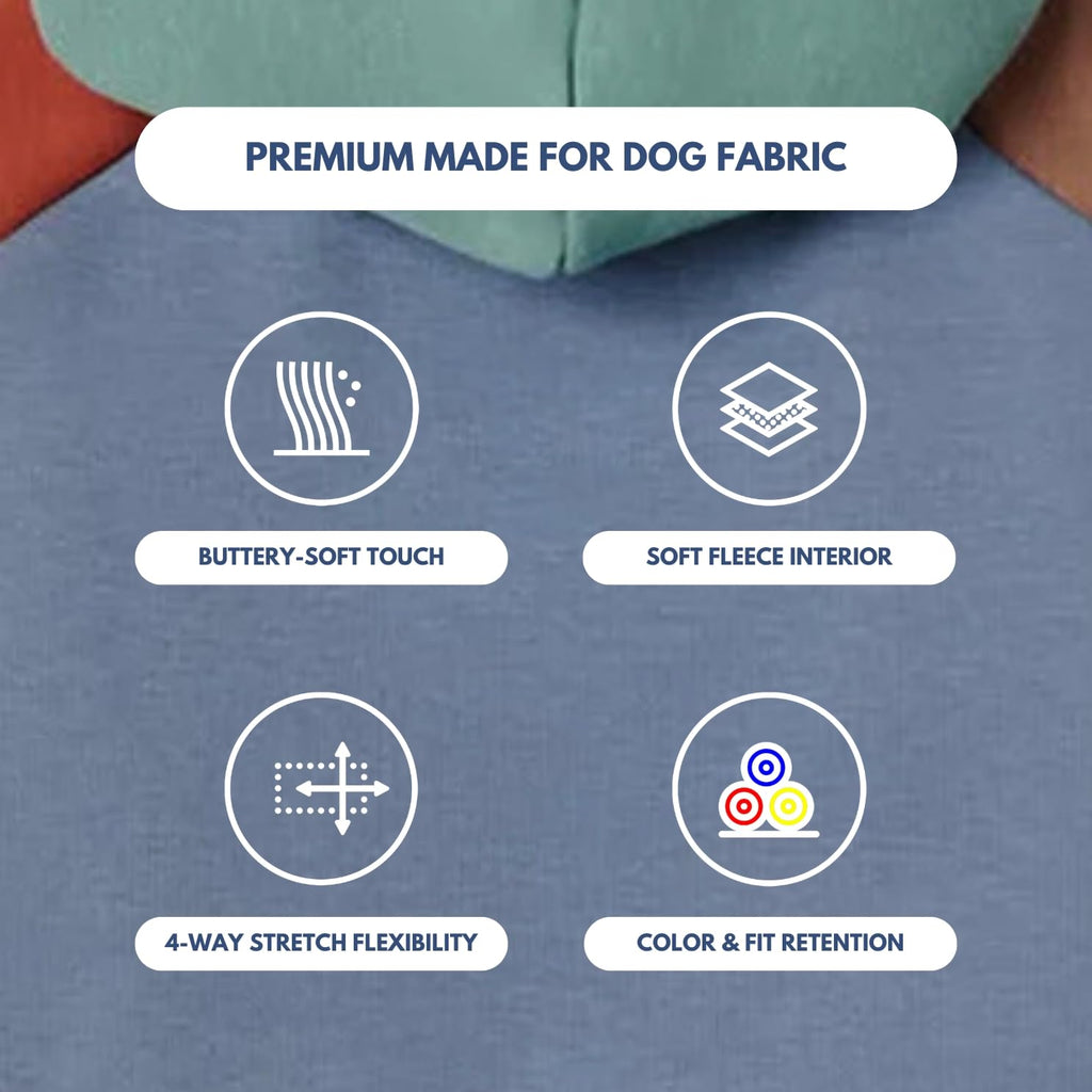 Spark Paws Dog Hoodie - Dog Sweater Sweatshirt Clothes for Large Dogs Puppy