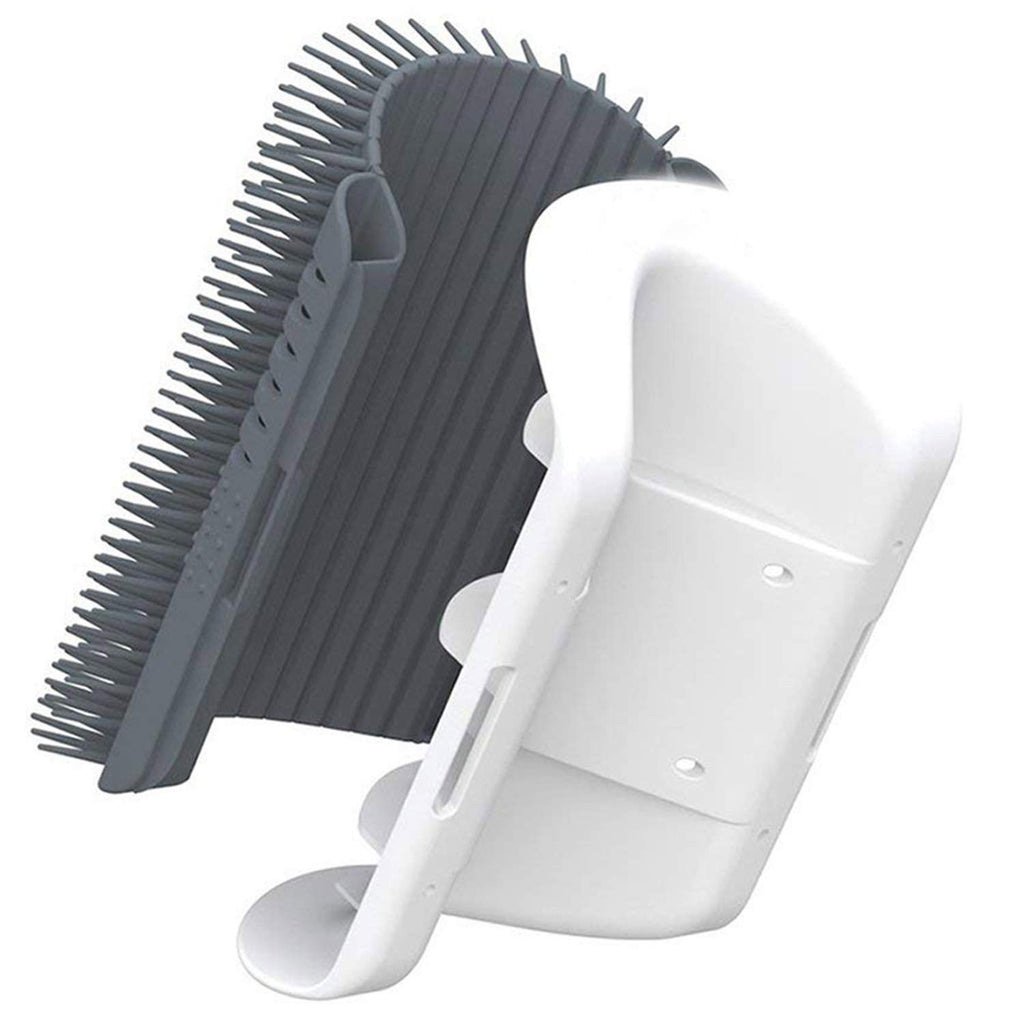 3.0 Softer Cat Self Groomer with Catnip, Dog Cat Corner Groomer Comb