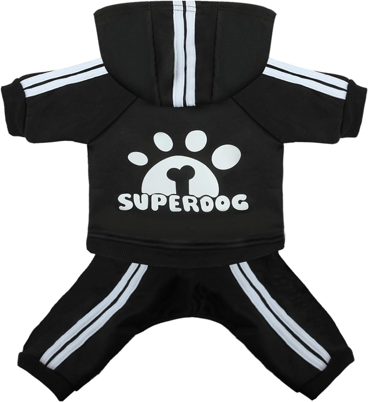 Dog Hoodie 4 Legs Jumpsuit Puppy Clothes Pullover Sweatshirt Pet Coat