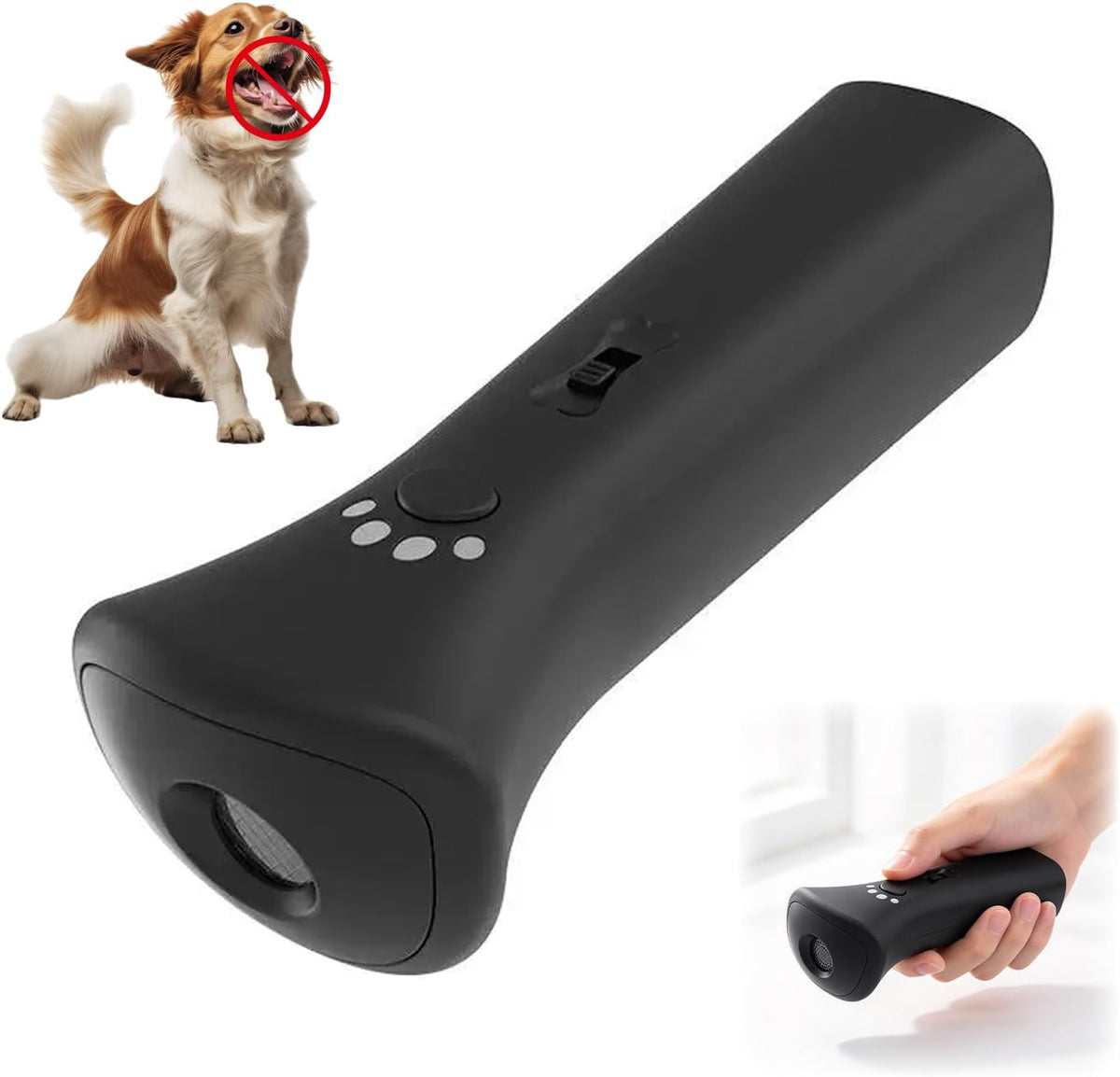 Pet Gentle Trainer Ultrasonic for Dog, Dog Bark Deterrent Devices, 1 Pcs