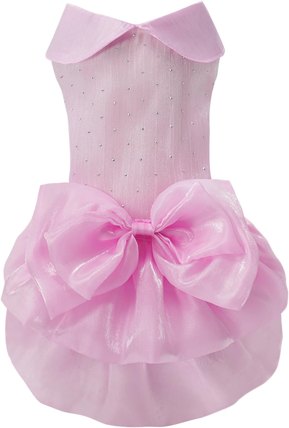 Dog Dress,Pet Wedding Dress Princess Formal Tutu Skirt with Bowknot,Puppy Birthday Party Outfit Apparel Girl for Small D