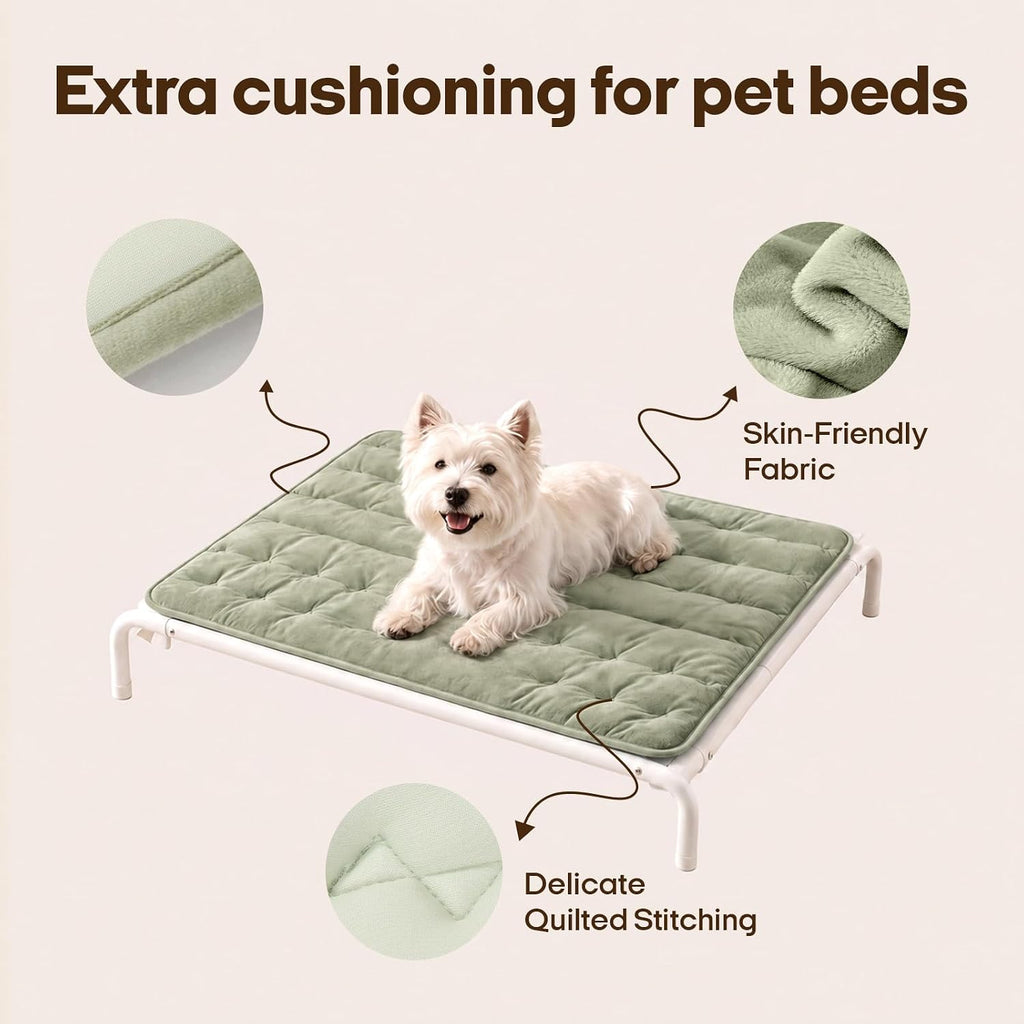 Dog Crate Pad, Washable Warm Dog Mat for Sleeping, 35" x 23"
