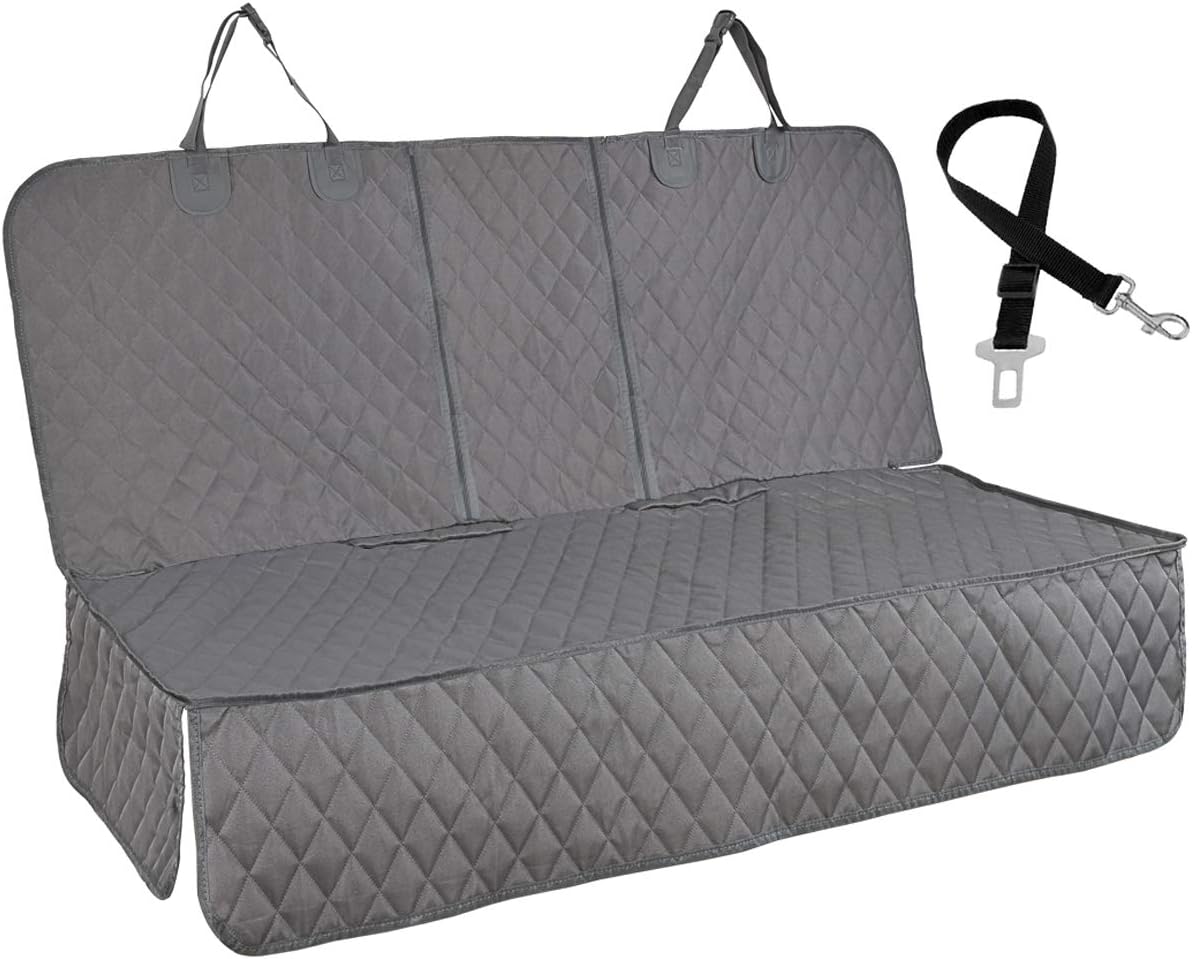 Honest Dog Car Seat Covers, Dog seat Cover with Side Flap for Cars, Trucks, and Suv's - Waterproof & Nonslip Pet Seat Co