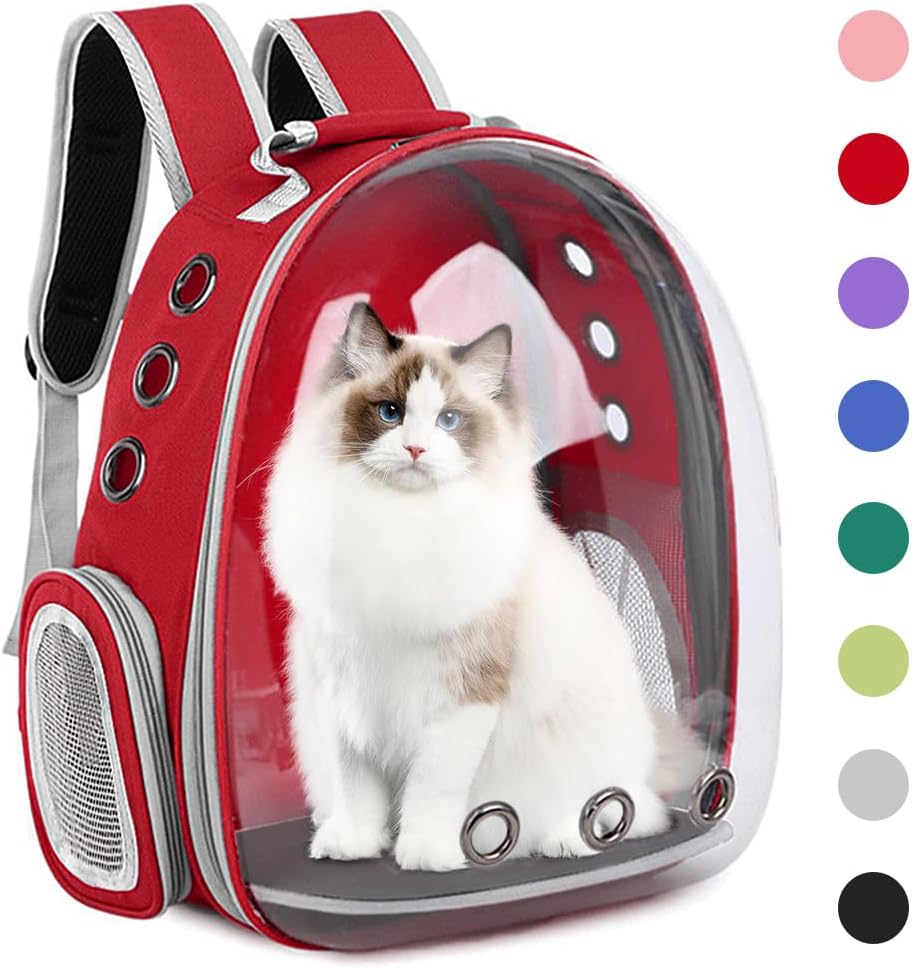 Pet Backpack Carrier,Bubble Backpack Cat Carrier,Pets and Small Dogs,Space Capsule Pet Carrier for Traveling, Walking, H