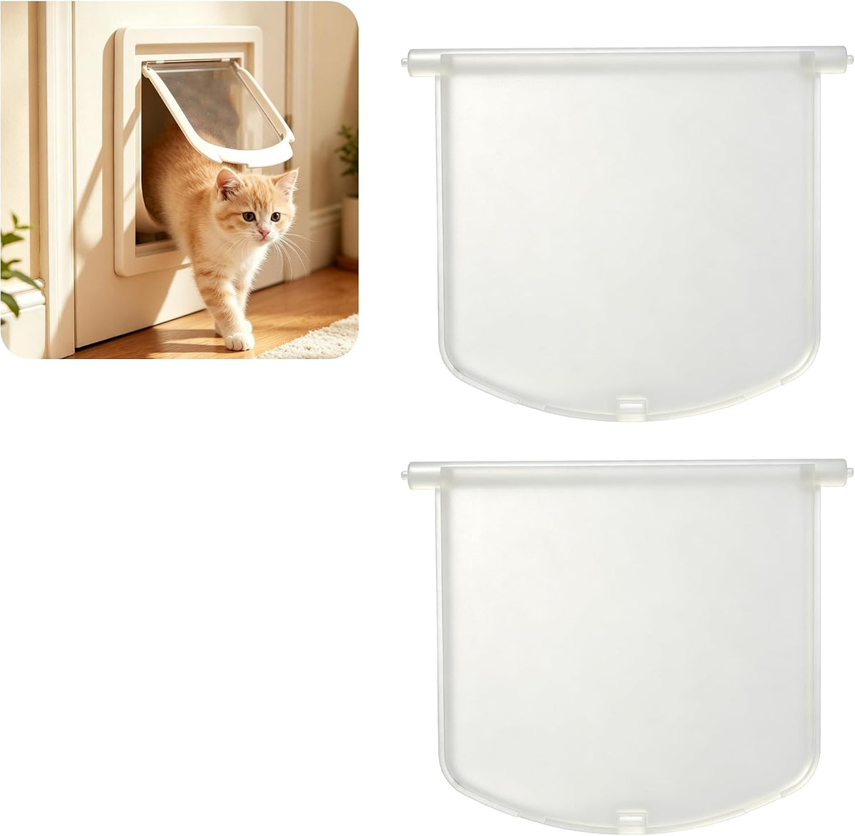 Flap Door Compatible with PetSafe Staywell Series 300 400 500