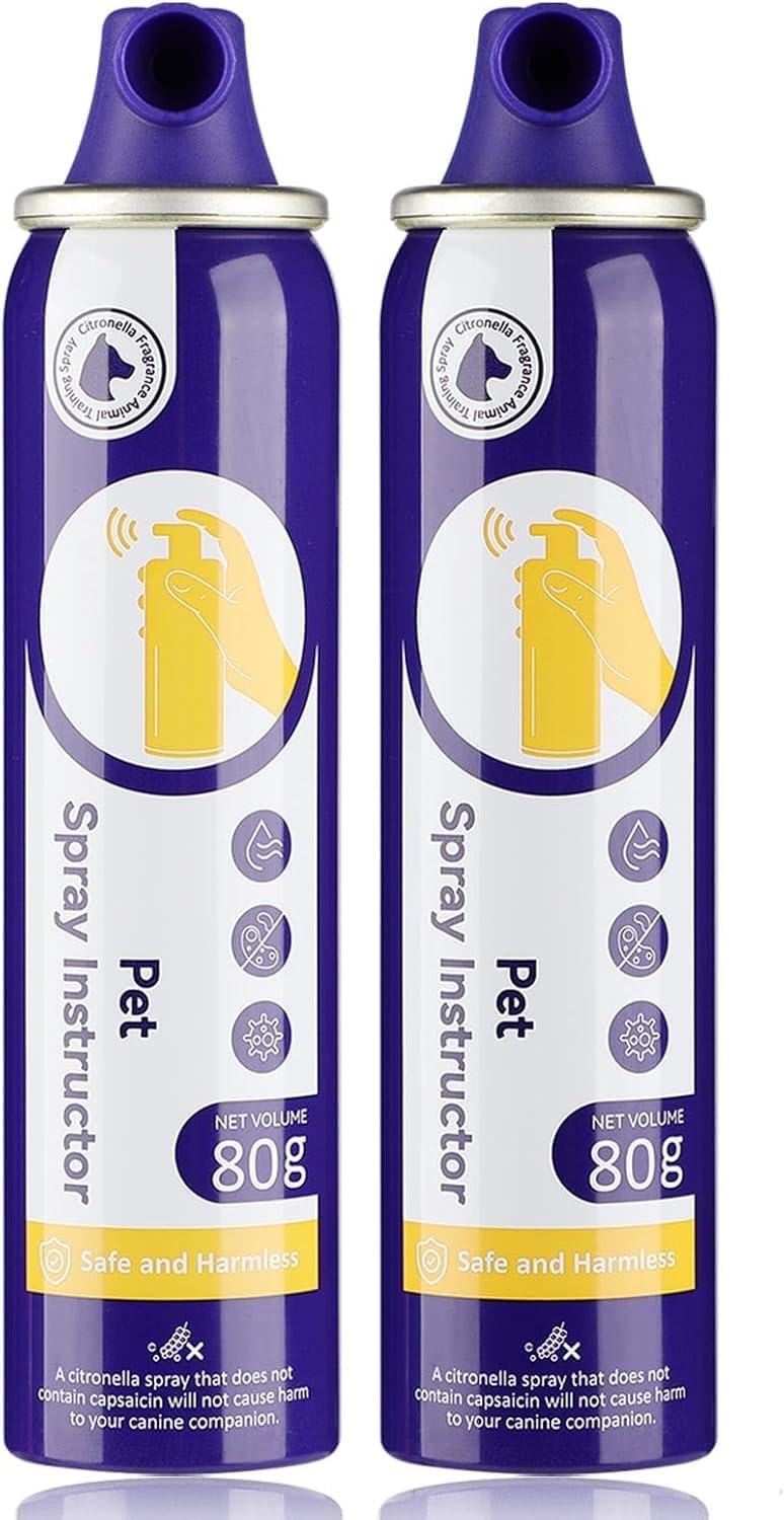 Dog Corrector Spray 80ml 2 Pack for Stops Unwanted Dog Behaviour