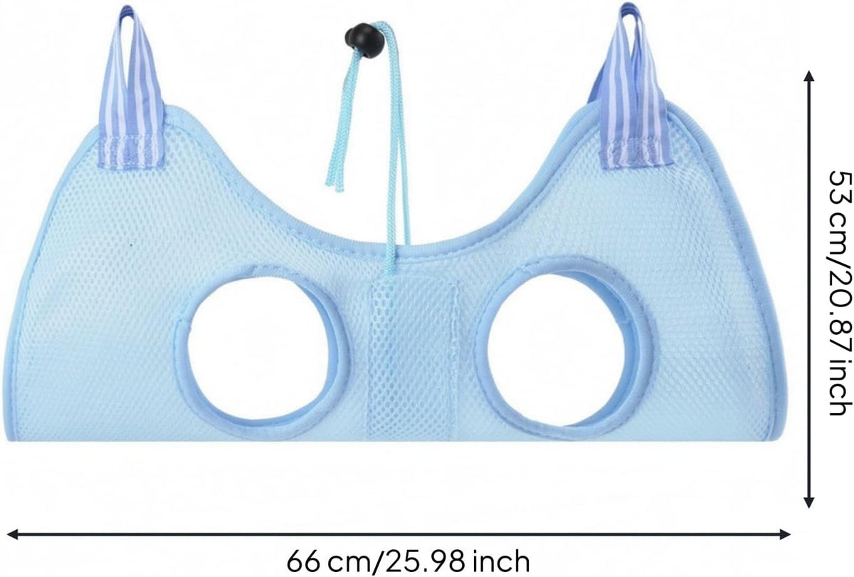 Secure Hanging Harness, Size to 4, Blue