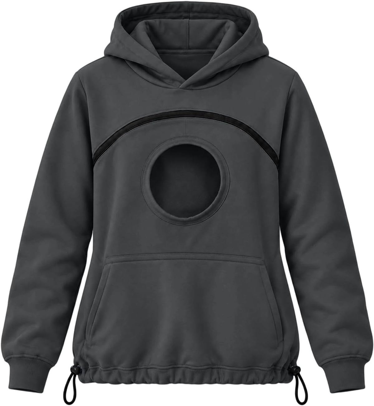 Pet Pouch Hoodie Zipper Front Pocket Cat Dog Carrier Sweatshirt