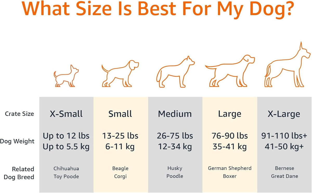 Amazon Basics Cooling Breathable Elevated Dog Bed with Durable Metal Frame, Medium, 43 x 26 x 7.5 Inch, Grey, Easy to As