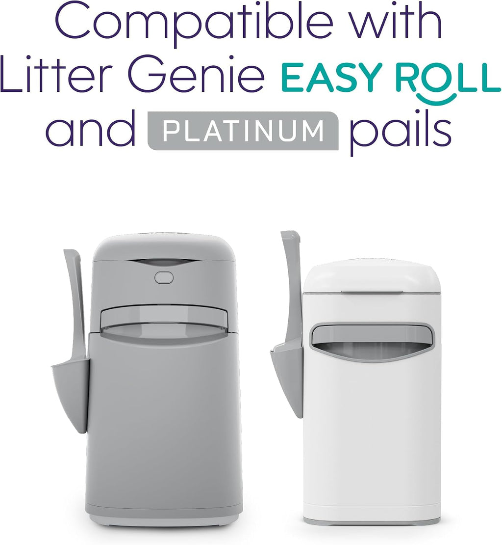 Litter Genie Easy Roll Refill, 24 Bags, Long Lasting Cat Litter Bags Refill