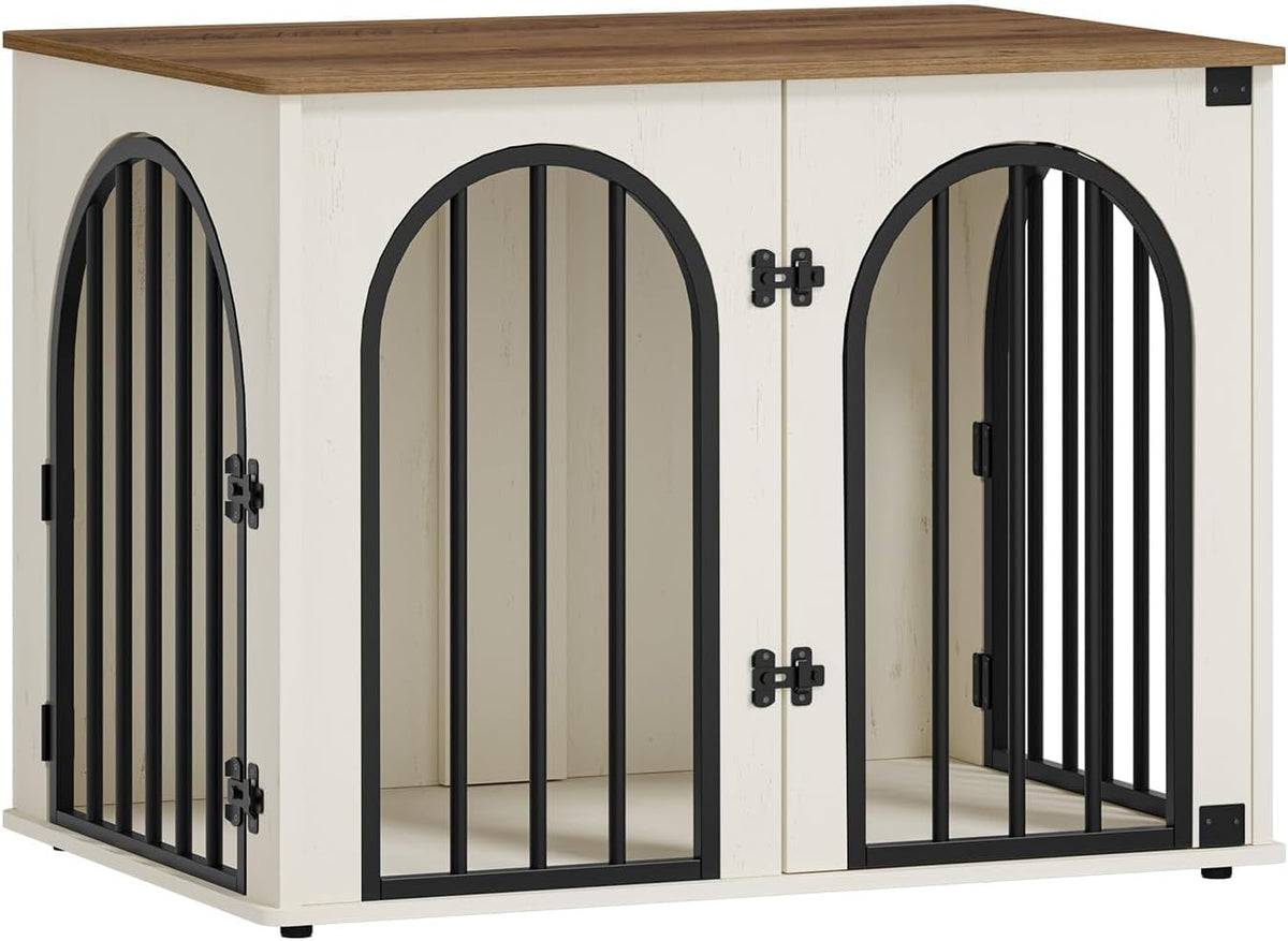 Hzuaneri 31.5 in Dog Crate Furniture,Dog Kennel Indoor for Small/Medium Dog
