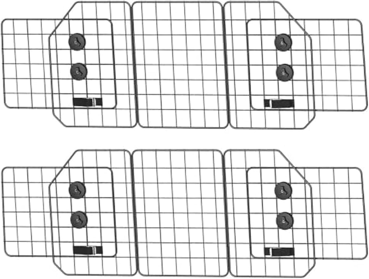 Universal Fit Car Barrier,Adjustable Dog Barrier,Back Seat Separator Gate