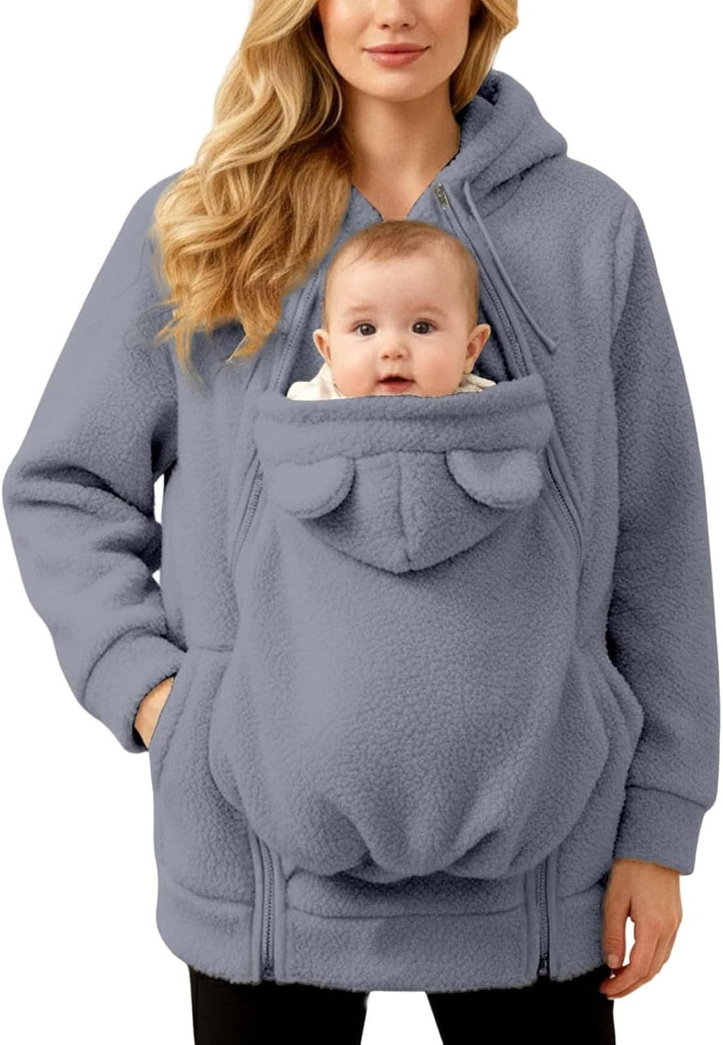 Hoodie With Baby Pouch, Baby Pouch Holder, Cat Dog Hoodie With Pet Pouch
