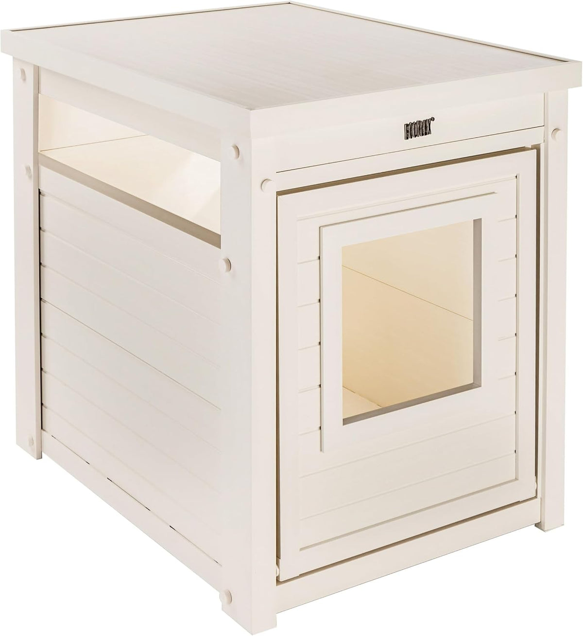 New Age Pet® ECOFLEX® Litter Loo® Enclosure, Standard, Antique White