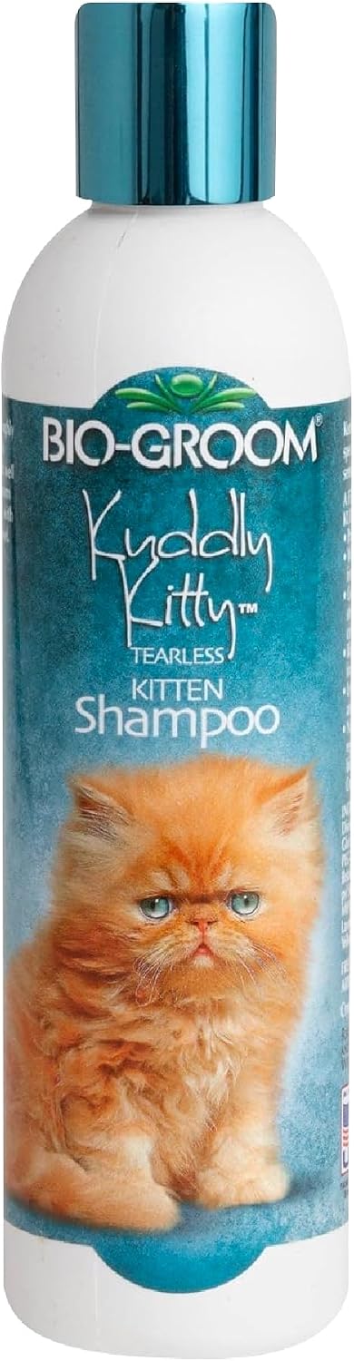 Bio-Groom Purrfect White Cat Shampoo, Coat Brightener, 8 fl oz, 1-Pack