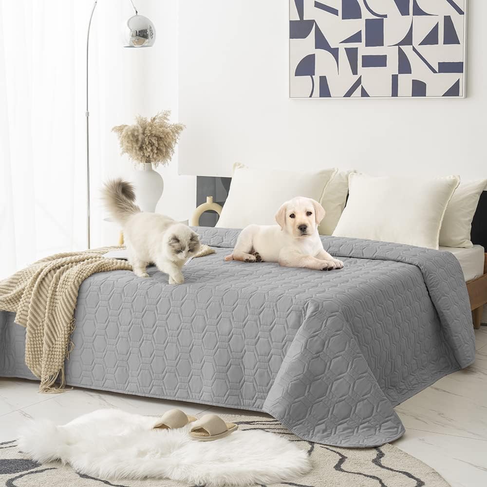 Tcksstex Waterproof Blanket Couch Cover for Dogs Pet Bed Protector