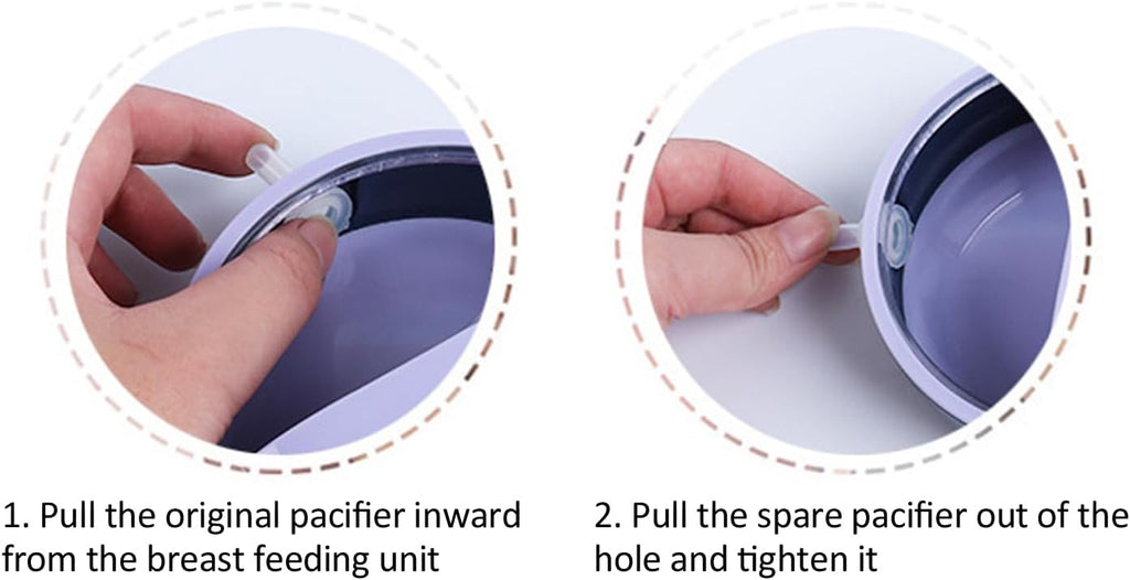HURRISE Silicone Nipple Feeder Silicone Kitten Nipple Feeder for Newborn