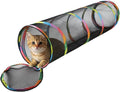 Mesh Cat Play Tunnel 34’’ Collapsible Pet Play Tube Cat Playground