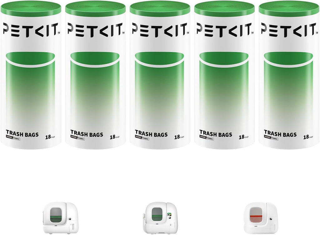 PETKIT Replacement Trash Bag Waste Bag 5 Rolls