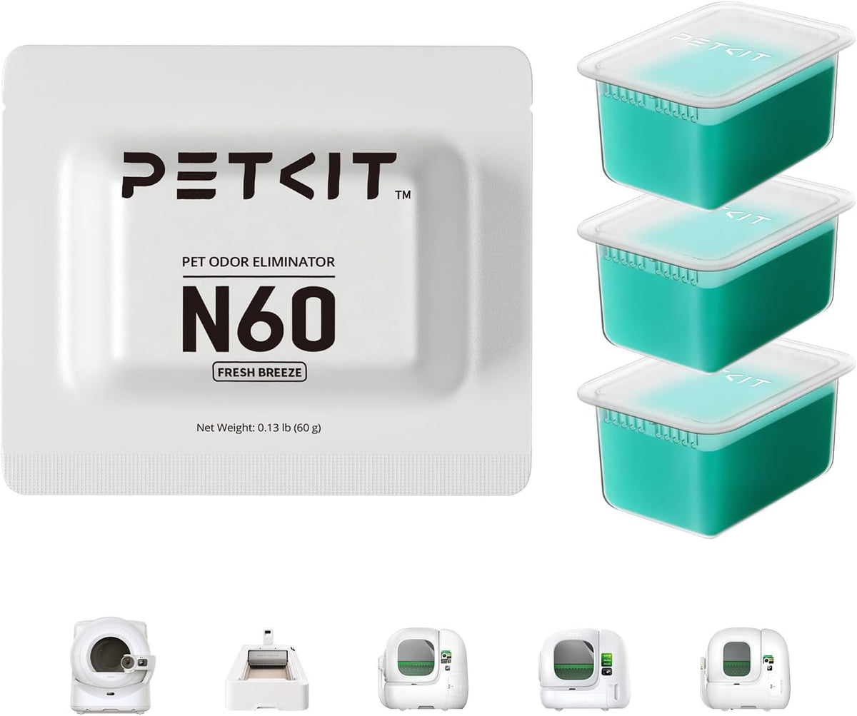 PETKIT Odour Eliminator N60 for Purobot Ultra, Purobot Max Pro 2,Purobot Max 3 and PUROBOT Crystal Duo Self Cleaning Cat