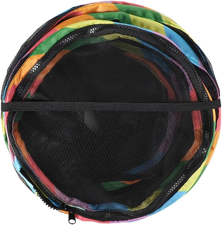 Mesh Cat Play Tunnel 34’’ Collapsible Pet Play Tube Cat Playground