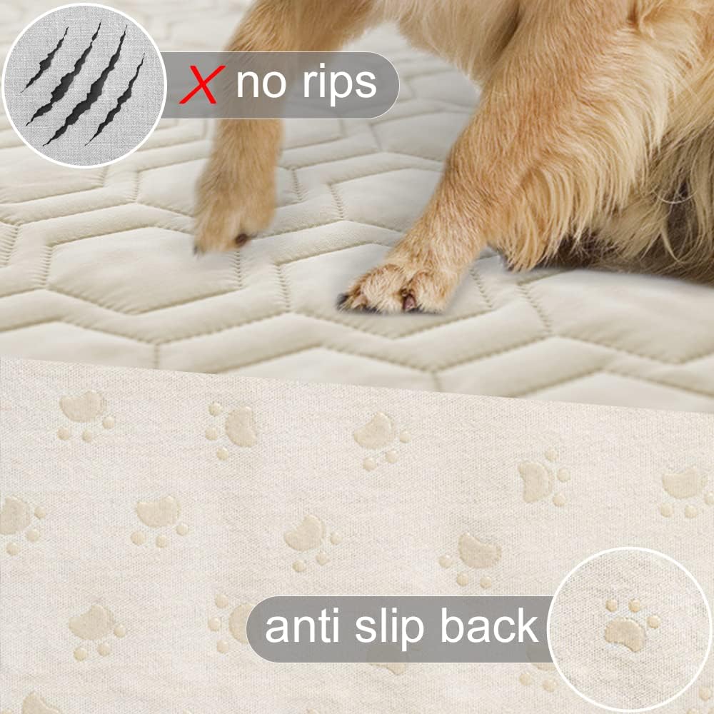 Tcksstex Waterproof Blanket Couch Cover for Dogs Pet Bed Protector