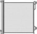 Retractable Baby Gate, 45" Wide Mesh Gate, Gray