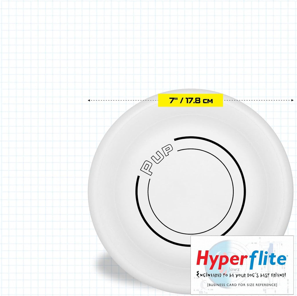 Hyperflite Pup Jawz Puncture Resistant Dog Flying Disc, Small Dogs