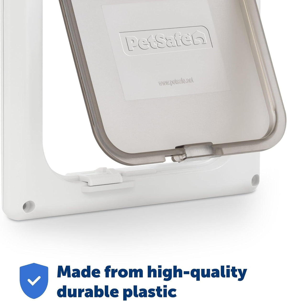 PetSafe Interior Cat Door, 2-Way Lock, White, Cats up to 15 lb