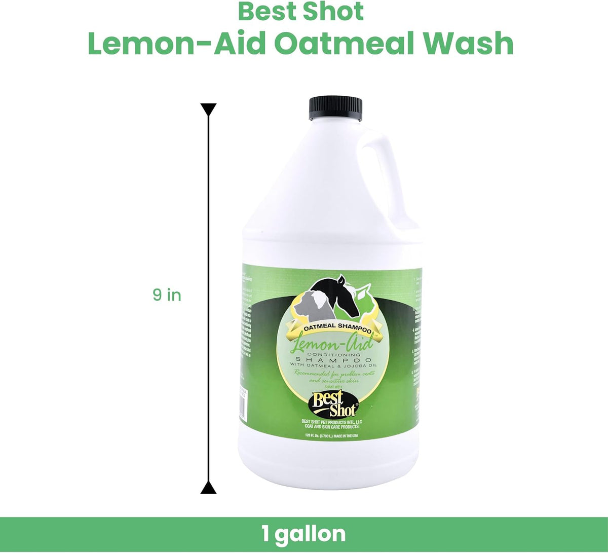 Best Shot Lemon-Aid Oatmeal Wash, 1 Gallon