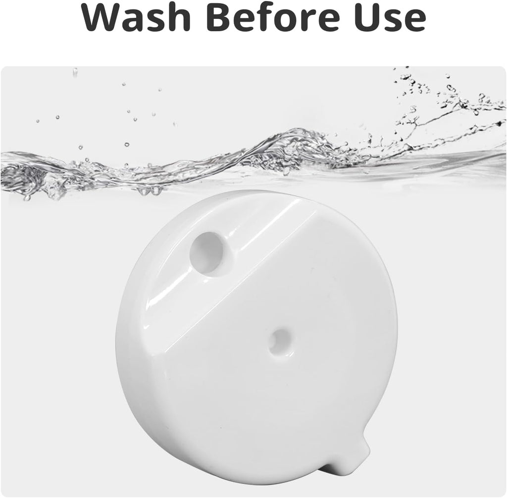 8Pcs Gravity Pet Water Fountain Filters, Automatic Pet Waterer Replacement Filters for 3.6L/4.6L/6L/8L Dog Water Dispens