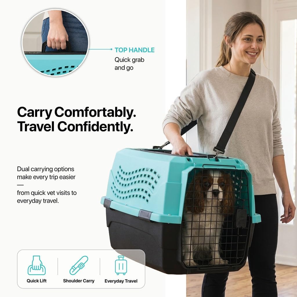 Cat Carrier, Pet Carrier, Cat Carriers Dog Carrier 2 Door